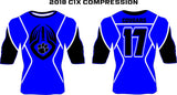 1-2018 NEW ELITE CUSTOM  COMPRESSION SHIRTS