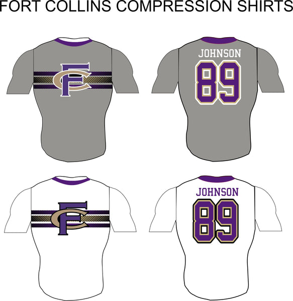 1-2018 NEW ELITE CUSTOM  COMPRESSION SHIRTS