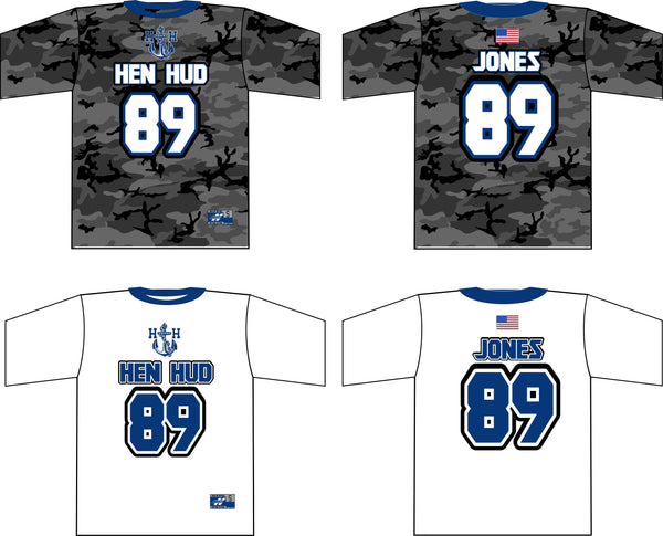 2019 HEN HUD 7 on 7 LOOSE FIT Short Sleeve Dri Fit Shirt set