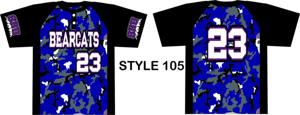 BASEBALL 2 BUTTON RAGLAN SLEEVE