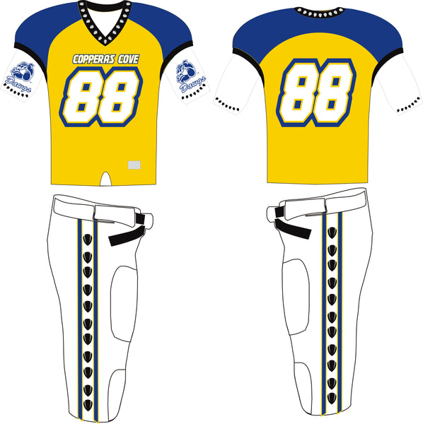 HYPE FOOTBALL UNIFORM BULLDOG SERIES
