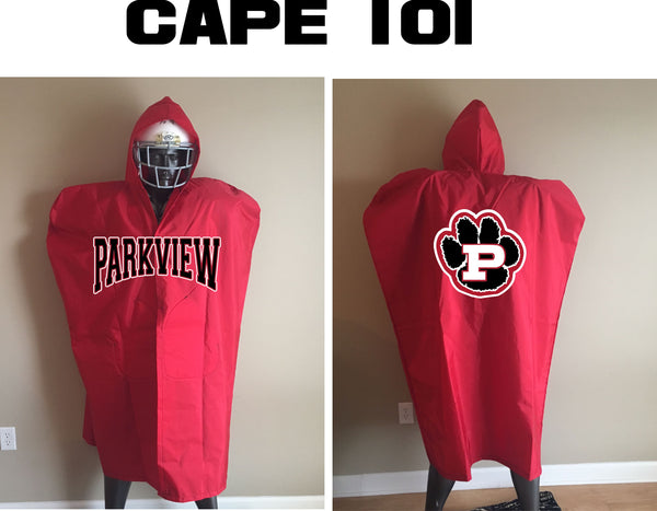 FOOTBALL SIDELINE CAPE FLEECE LINED  101