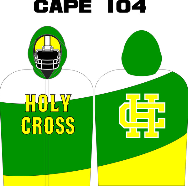 FOOTBALL SIDELINE CAPE FLEECE LINED  STYLE 104