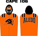 FOOTBALL SIDELINE CAPE FLEECE LINED  STYLE 106