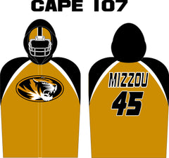 FOOTBALL SIDELINE CAPE FLEECE LINED  STYLE 107