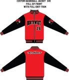 STYLE #345 CUSTOM BASEBALL STYLES