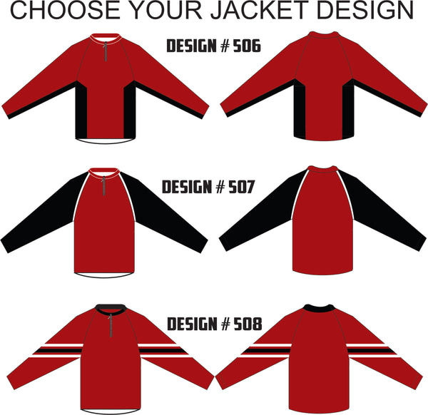 STYLE # 103JCKT QUARTER ZIP PULLOVER JACKET COACHES COLLAR