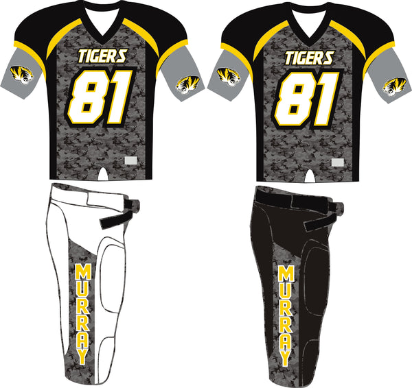 HYPE CAMO CUSTOM FOOTBALL UNIFORM