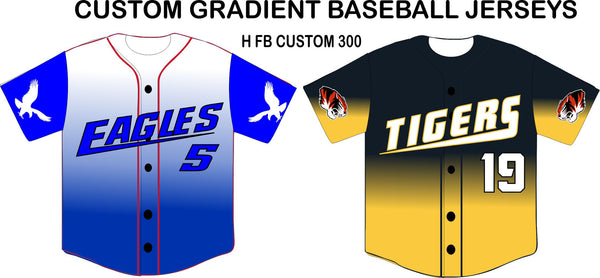 005 FULL BUTTON CUSTOM BASEBALL JERSEY