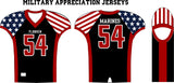 2020 HYPE FOOTBALL JERSEY MILITARY APPRECIATION