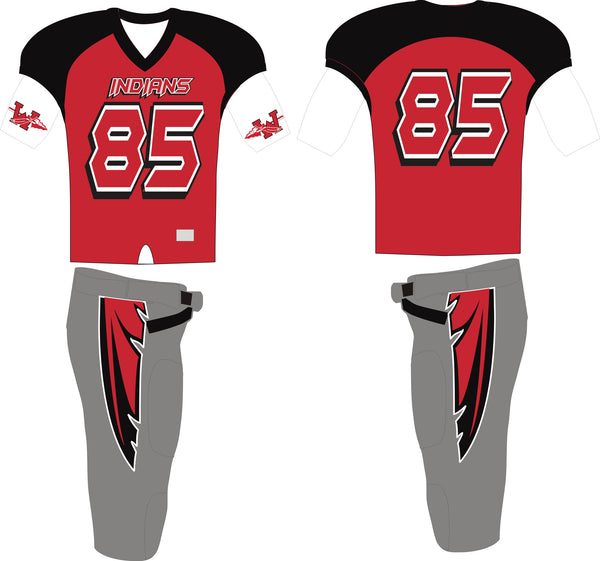 HYPE FOOTBALL UNIFORM INDIAN/WARRIOR SERIES