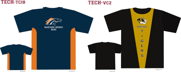 MARCHING BAND CUSTOM SHIRTS