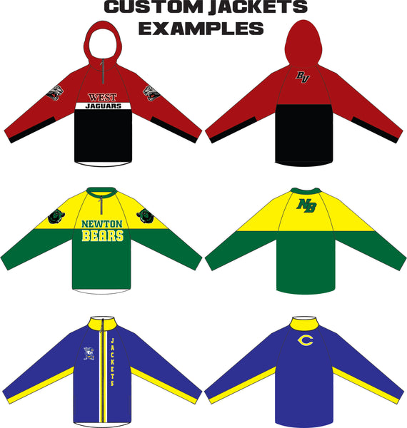 STYLE # 104JCKT QUARTER ZIP PULLOVER JACKET 1" COLLAR