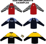 STYLE # 104JCKT QUARTER ZIP PULLOVER JACKET 1" COLLAR