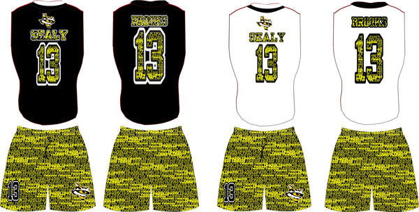 2018 1PX 7 ON 7 SET 55 Custom Mascot Team Name Design
