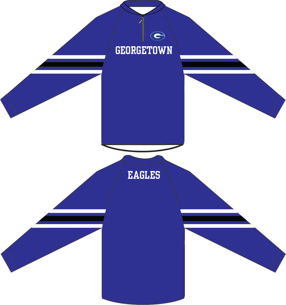 STYLE # 103JCKT QUARTER ZIP PULLOVER JACKET COACHES COLLAR