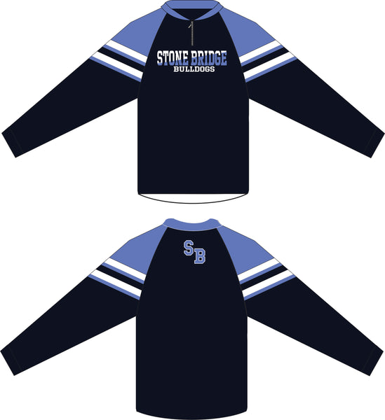 STYLE # 103JCKT QUARTER ZIP PULLOVER JACKET COACHES COLLAR