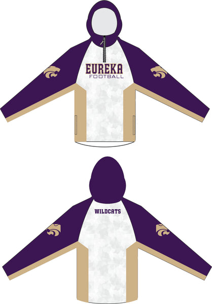 STYLE # 106JCKT HOODED QUARTER ZIP PULLOVER JACKET