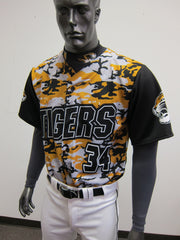 BASEBALL  FBF 101 CAMO BASEBALL JERSEY