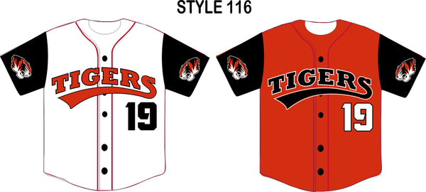 005 FULL BUTTON CUSTOM BASEBALL JERSEY