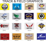 TRACK AND FIELD DRI FIT HOODED LONG SLEEVE SHIRT
