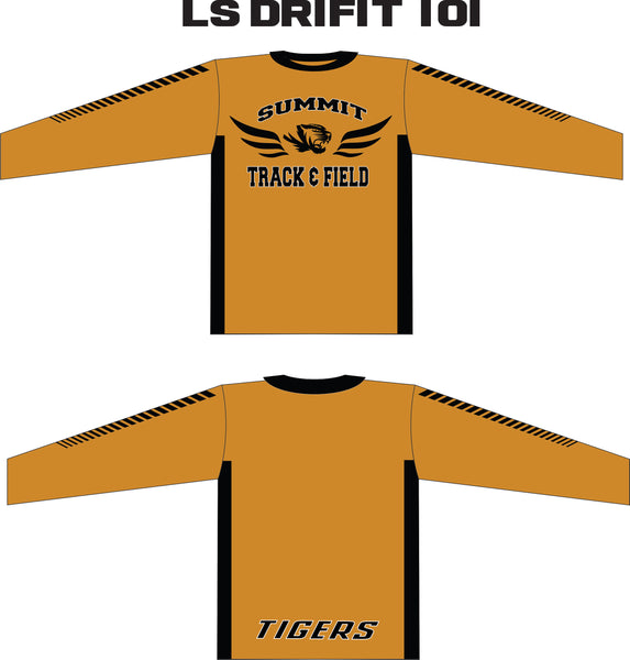 TRACK & FIELD DRIFIT LONG SLEEVE SHIRTS