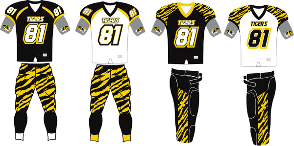 HYPE TIGER SERIES FOOTBALL UNIFORMS
