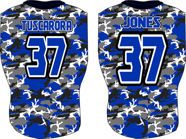 2017 TUSCARORA 7 on 7 SLEEVELESS COMPRESSION SHIRT CAMO