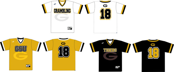 AX100 V NECK SET IN SLEEVE  BASEBALL JERSEY