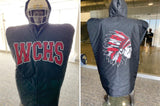 FOOTBALL SIDELINE CAPE FLEECE LINED  STYLE 108