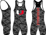 WRESTLING SINGLET HYPE WRV 103 ARMY CAM0