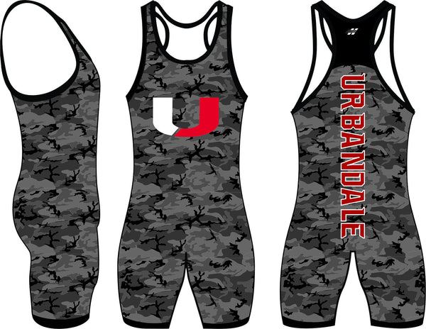 WRESTLING SINGLET HYPE WRV 103 ARMY CAM0