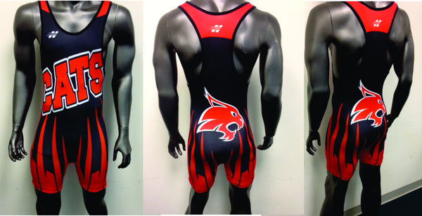 WRESTLING SINGLET HYPE WRV 109