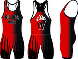 WRESTLING SINGLET HYPE WRV 105 VERTICAL GRADIENT