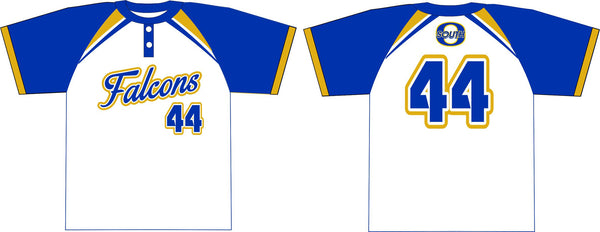 BASEBALL 2 BUTTON RAGLAN SLEEVE