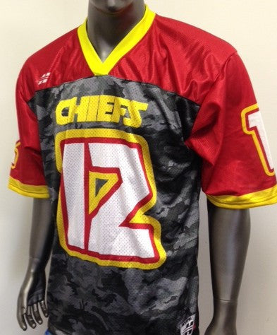 KILLEEN CHIEFS ADULT REPLICA FOOTBALL JERSEY