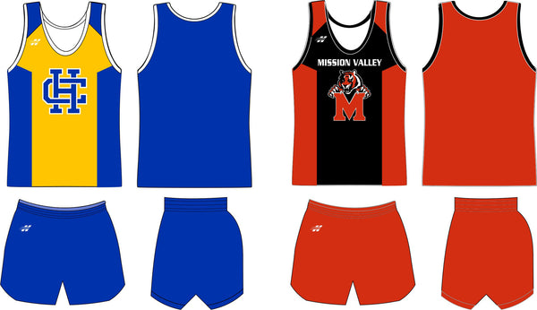 TRACK SINGLET & SHORT  STYLE #512
