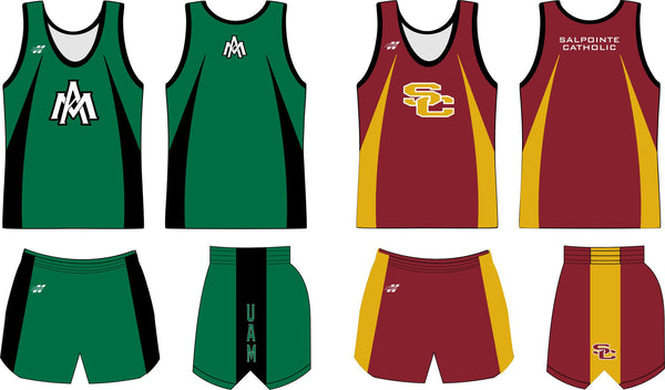 TRACK SINGLET & SHORT   STYLE #504